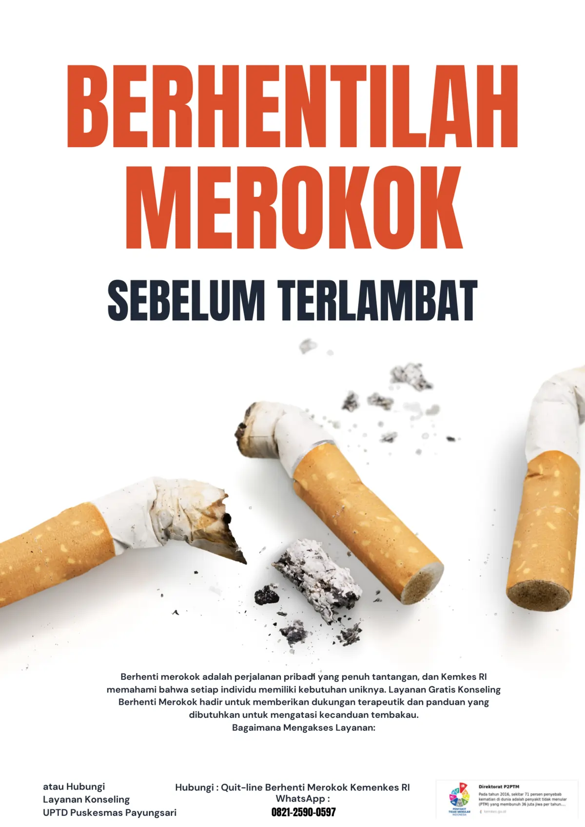 Manfaat Tidak Merokok