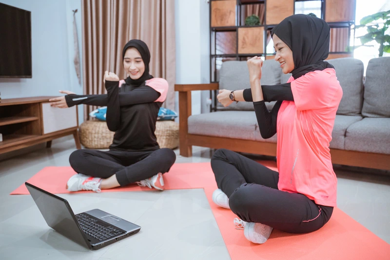 olahraga saat puasa