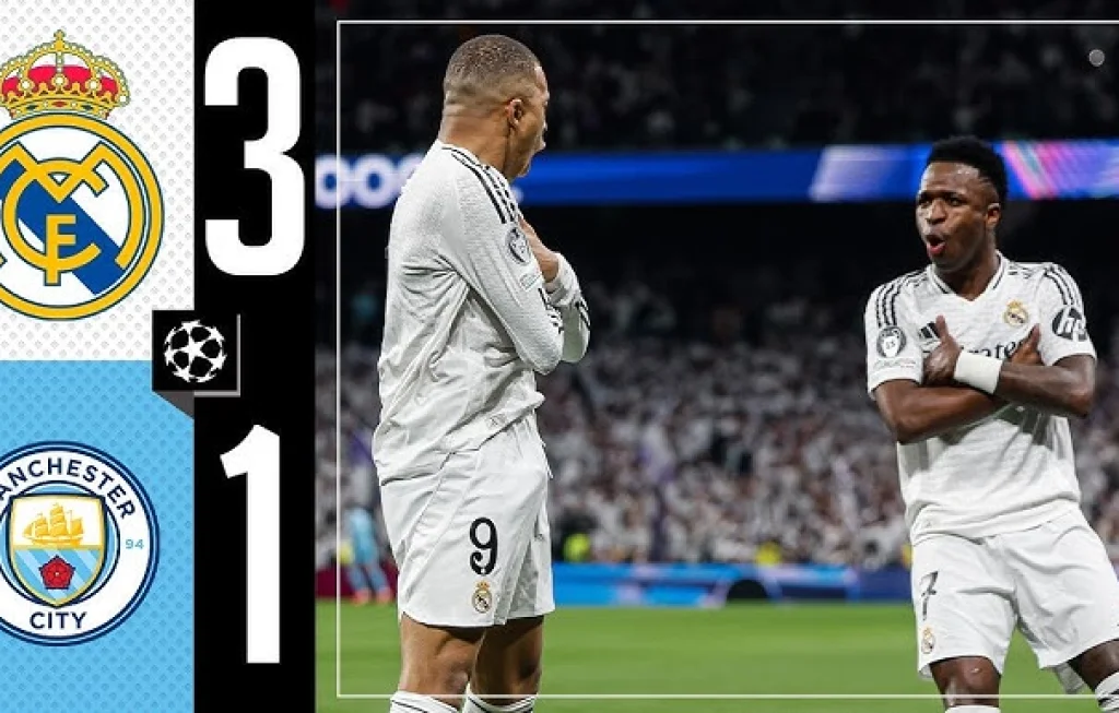 Real Madrid vs Man City